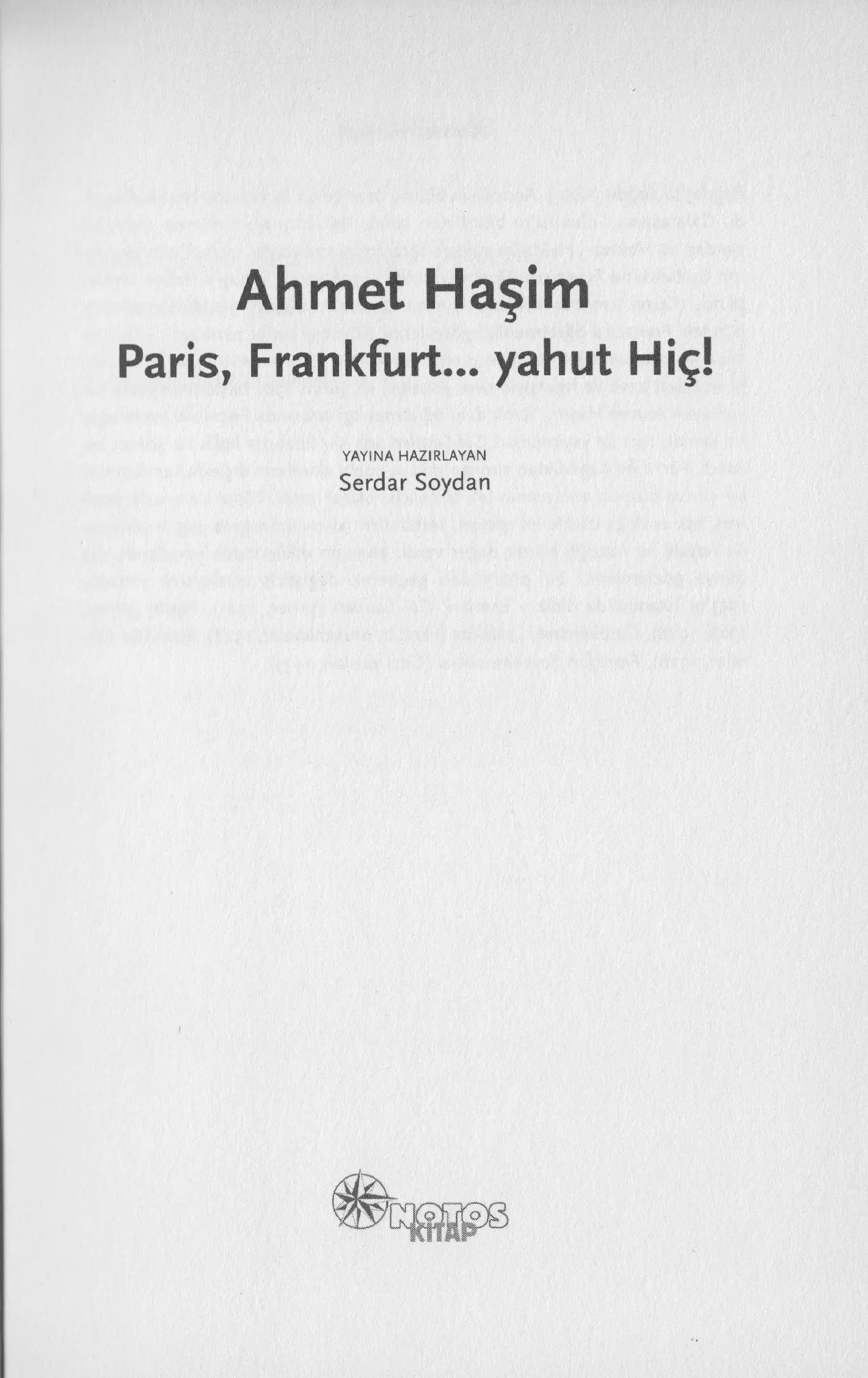 Paris, Frankfurt... Yahut Hiç! - Görsel 6