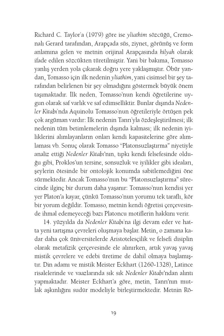 Nedenler Kitabı (Liber de Causis) - Görsel 21