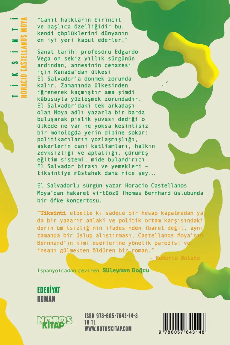 Tiksinti – Thomas Bernhard San Salvador’da - Görsel 2