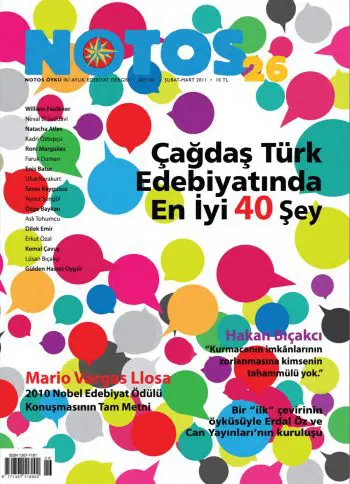 Notos 26 – Çağdaş Türk Edebiyatında En İyi 40 Şey
