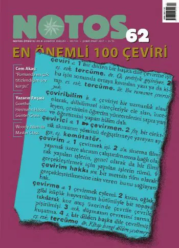 Notos 62 – En Önemli 100 Çeviri