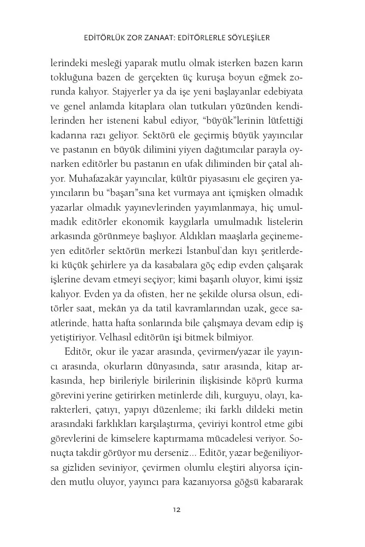 Editörlük Zor Zanaat: Editörlerle Söyleşiler - Görsel 10