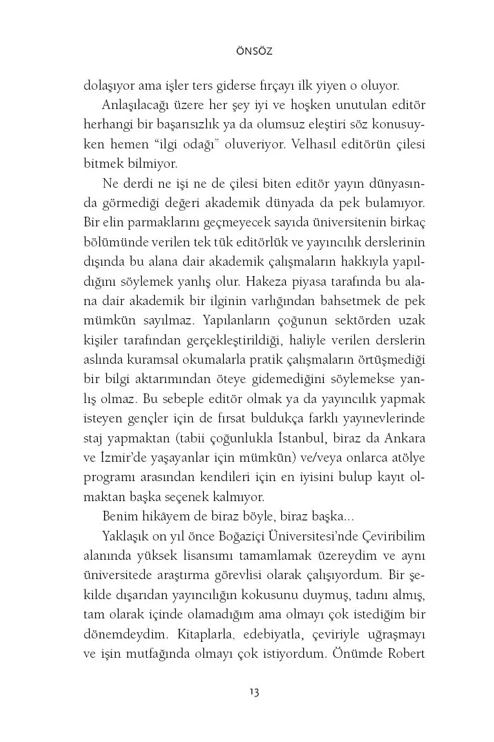 Editörlük Zor Zanaat: Editörlerle Söyleşiler - Görsel 11