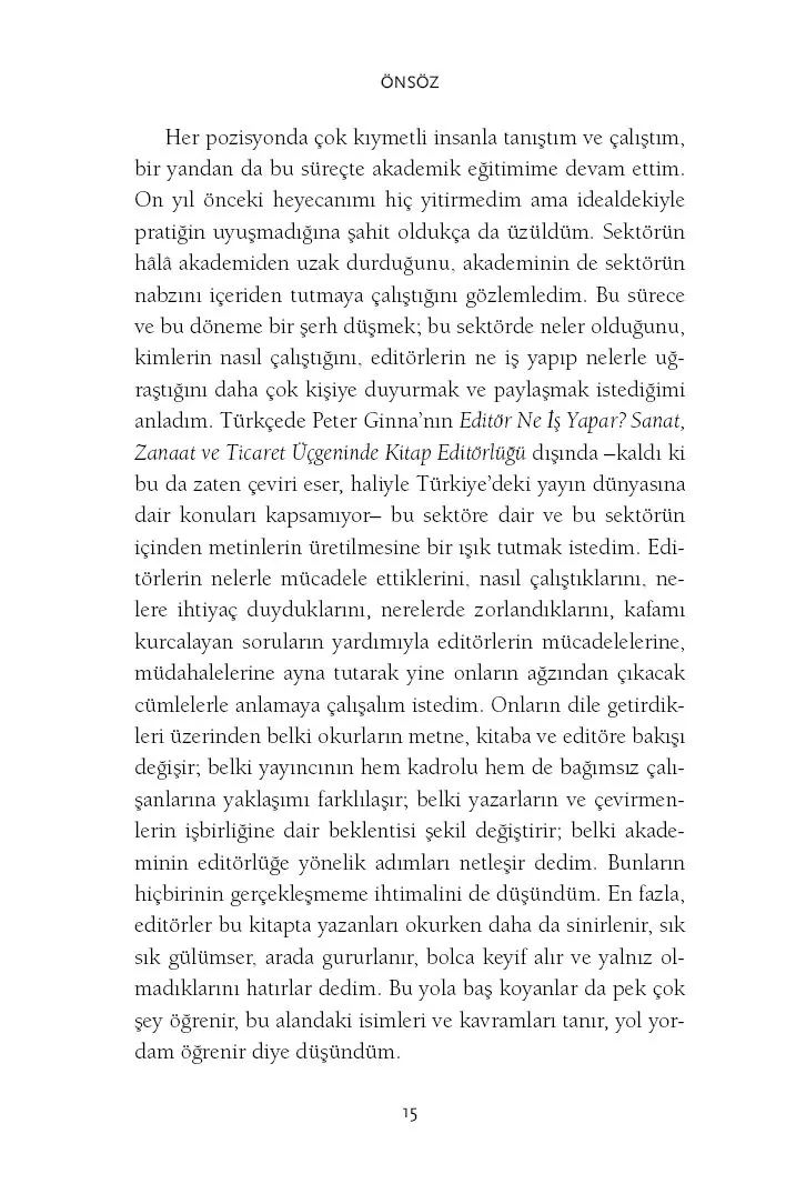 Editörlük Zor Zanaat: Editörlerle Söyleşiler - Görsel 13