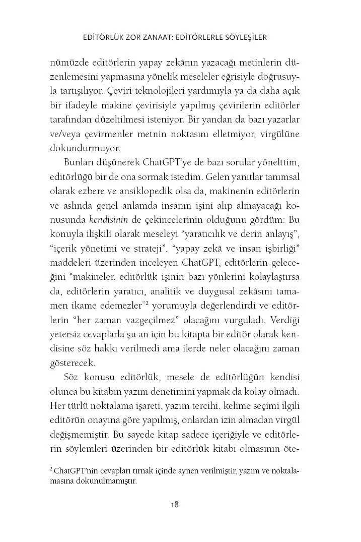 Editörlük Zor Zanaat: Editörlerle Söyleşiler - Görsel 16
