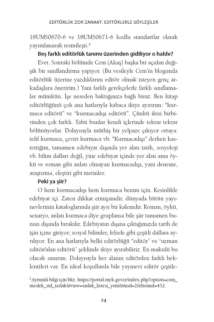Editörlük Zor Zanaat: Editörlerle Söyleşiler - Görsel 20