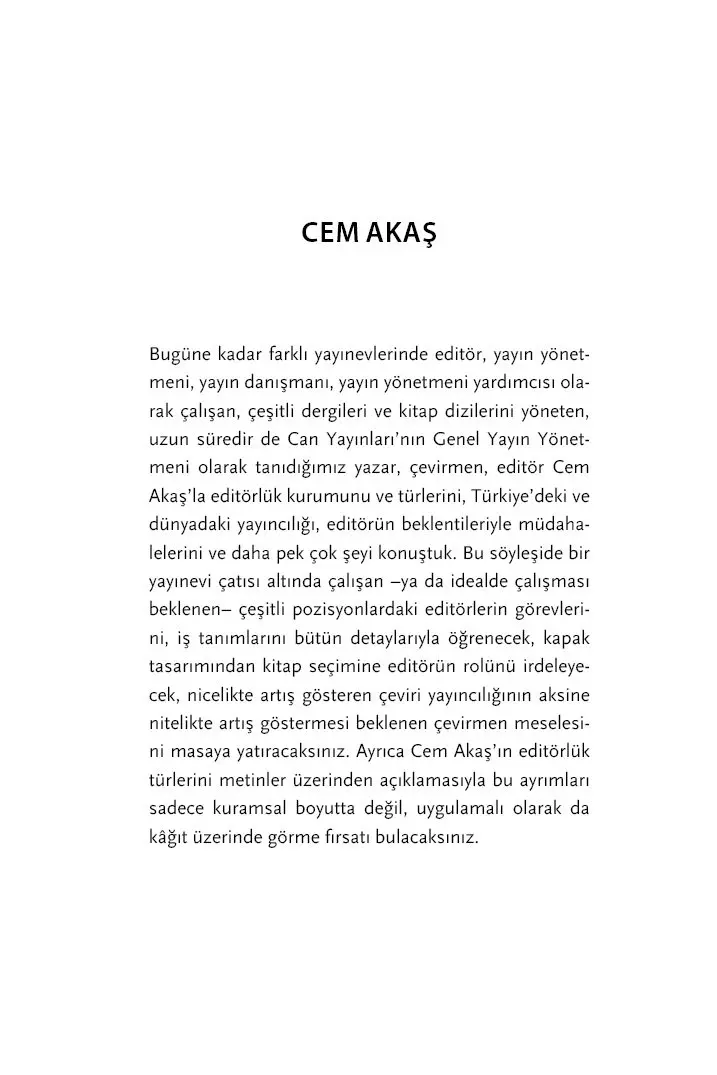 Editörlük Zor Zanaat: Editörlerle Söyleşiler - Görsel 22
