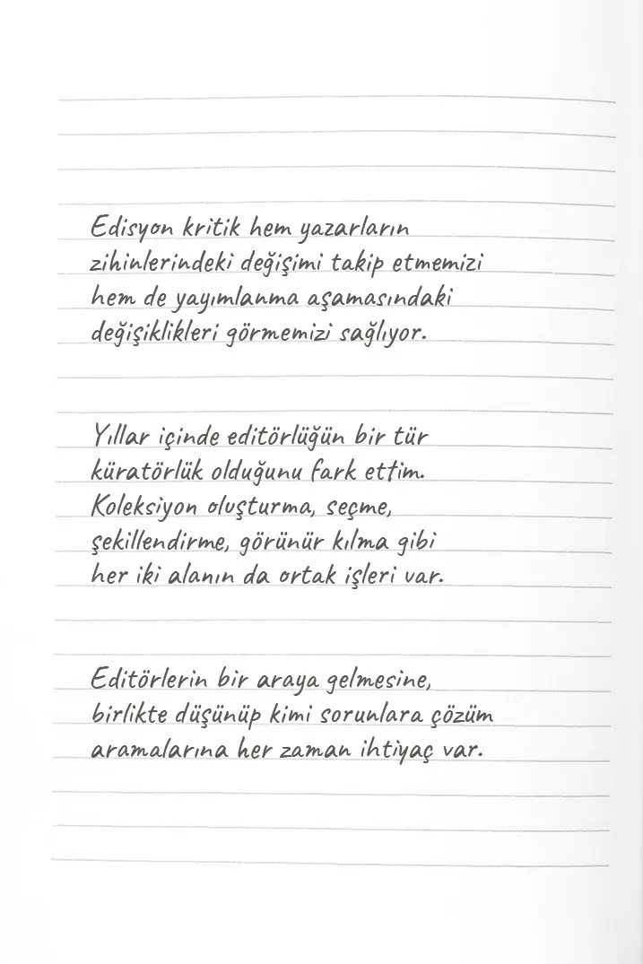 Editörlük Zor Zanaat: Editörlerle Söyleşiler - Görsel 33