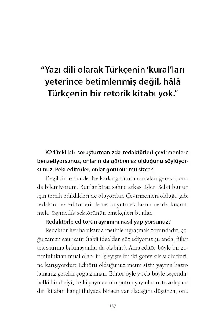 Editörlük Zor Zanaat: Editörlerle Söyleşiler - Görsel 39