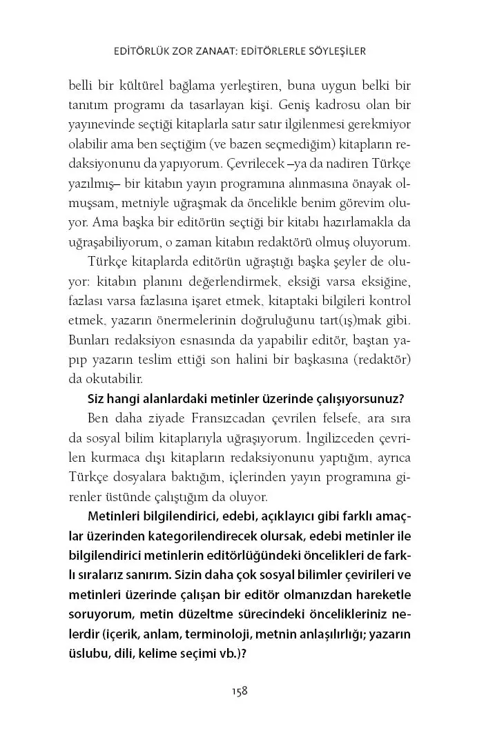 Editörlük Zor Zanaat: Editörlerle Söyleşiler - Görsel 40