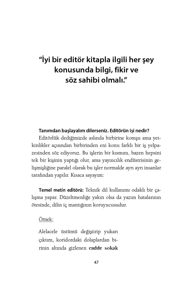 Editörlük Zor Zanaat: Editörlerle Söyleşiler - Görsel 23