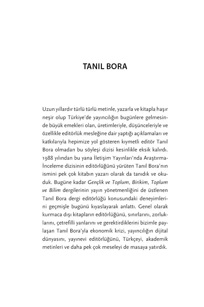 Editörlük Zor Zanaat: Editörlerle Söyleşiler - Görsel 26