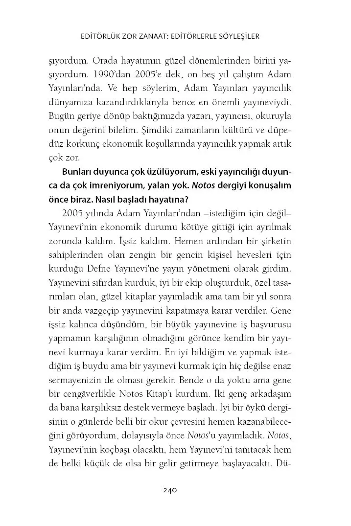 Editörlük Zor Zanaat: Editörlerle Söyleşiler - Görsel 52