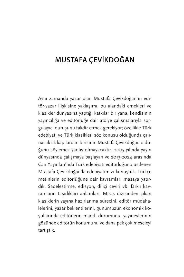Editörlük Zor Zanaat: Editörlerle Söyleşiler - Görsel 58
