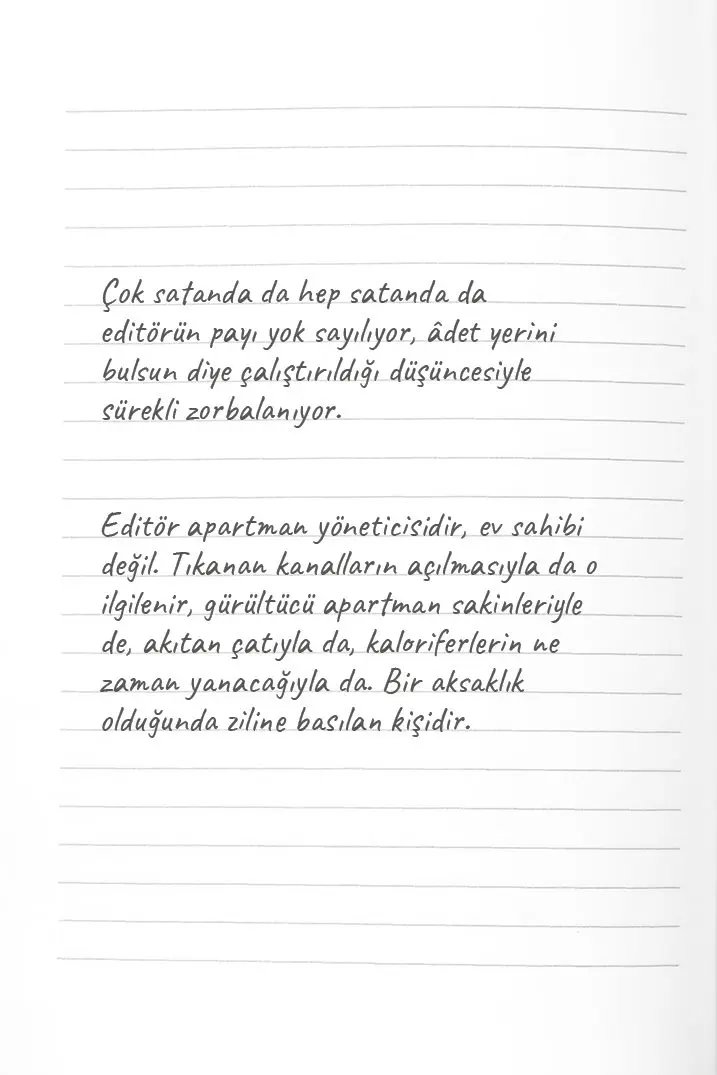 Editörlük Zor Zanaat: Editörlerle Söyleşiler - Görsel 61