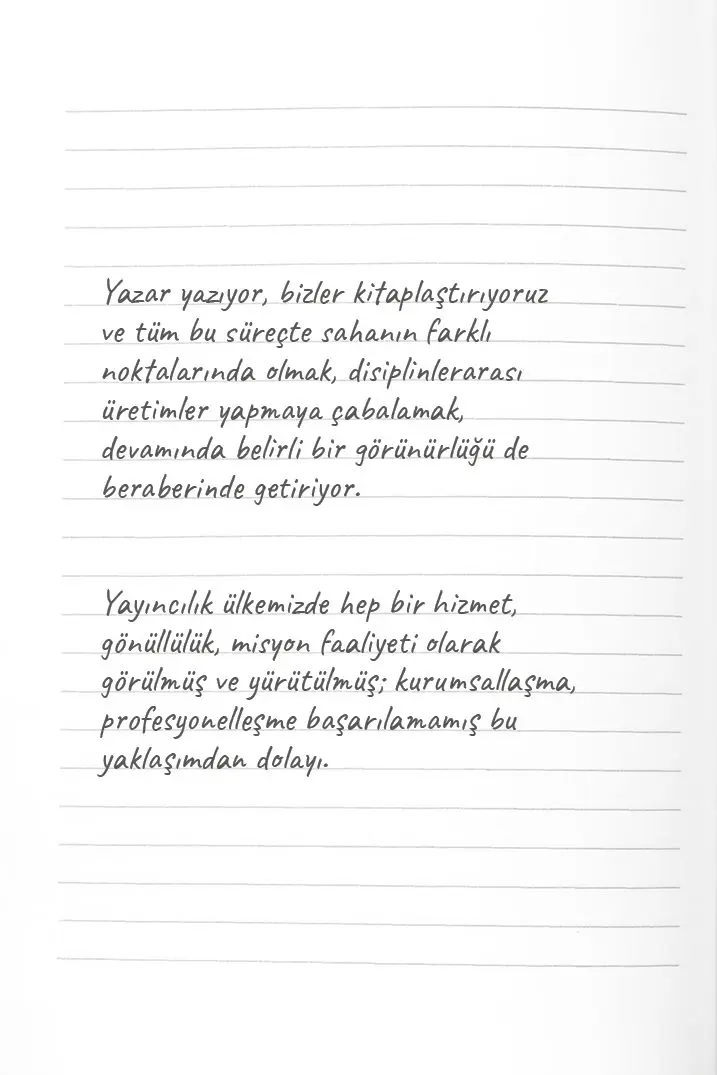 Editörlük Zor Zanaat: Editörlerle Söyleşiler - Görsel 45