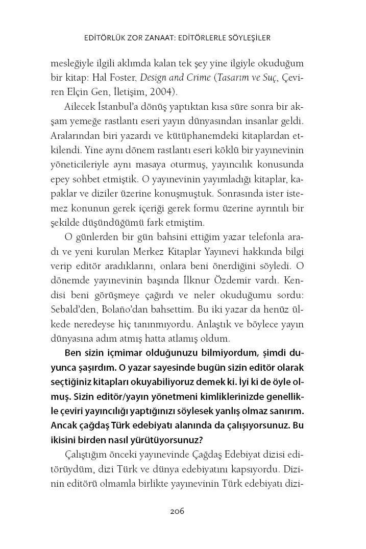 Editörlük Zor Zanaat: Editörlerle Söyleşiler - Görsel 48